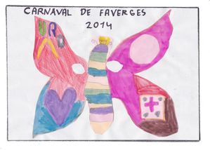 Masque de Carnaval Projet Ecoliers (10a)