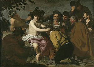 Velazquez - 1628 - El triunfo de Baco