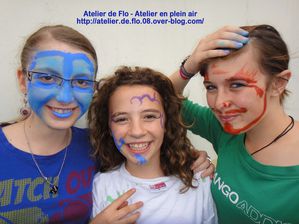 Atelier de flo-Donchery-Peinture-Tee shirt-Enfants-FloM33