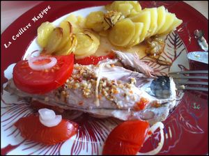Papillotes de filets de maquereaux