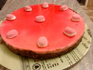 TARTA DE QUESO Y FRESA 