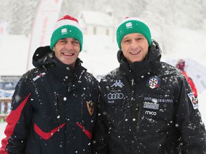 Marcialonga di Fiemme e Fassa (41^ ed.). Due bisonti di razza allo start