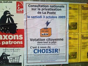 affiche la poste