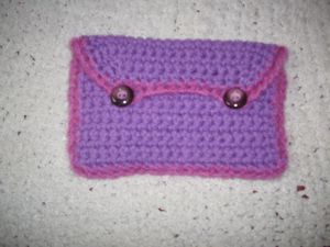 pochette Mauve