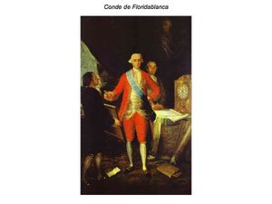 Goya - Conde de Floridablanca