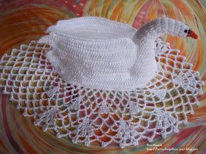 cygne-crochet-decoration-table-cadeau