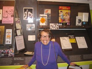 Phyllis Lyon cofondatrice des Daughters of Bilitis