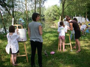 Sortie Peinture Nature atelier de flo 5