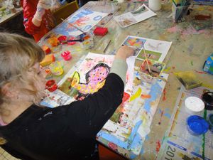 L'Atelier de Flo 08 Peinture Empreinte Main Enfant 1