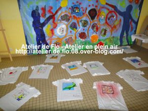 Atelier de flo-Donchery-Peinture-Tee shirt-Enfants-FloM29