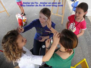 Atelier de flo-Donchery-Peinture-Tee shirt-Enfants-FloM32