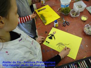 Peinture Préhistorique-Atelier de Flo-Artiste Peintre-FloM6