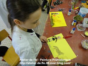 Peinture Préhistorique-Atelier de Flo-Artiste Peintre-FloM9