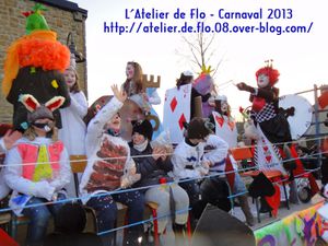 Carnaval Donchery 2013 Alice aux pays des Merveilles Flo Megardon14