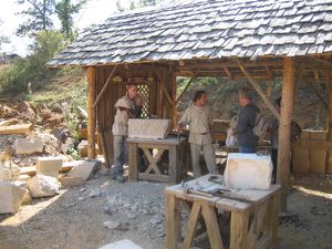 Atelier taille pierres (2)