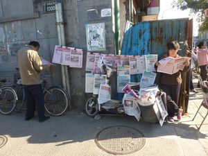 marchande de journaux