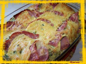 clafoutis courgettes 2