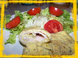 omelette roulée 3
