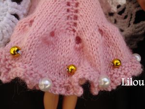 Robe de Barbie - Fils de Lilou - tricot, crochet, dentelle, couture,  broderie, tuto modele gratuit