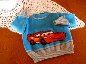 Pull cars pas Marcelle