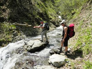 Traversée du Ruisseau des Chappets 040