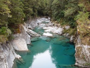 Blue pool