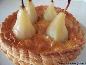 tourte aux poires 6 GF