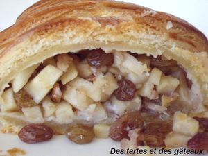 roulé pommes massepain 6 GF