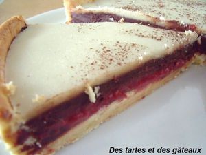 Tarte choco - framboises 14 GF