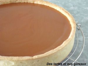 tarte au citron et caramel au beurre salé 1 GF