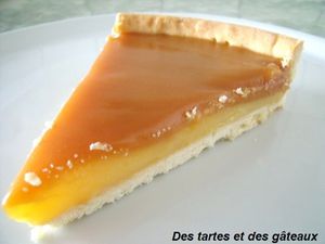 tarte au citron et caramel au beurre salé 2 GF