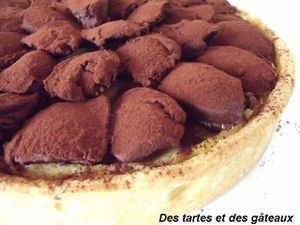 tarte choc blanc-truffes 4 GF