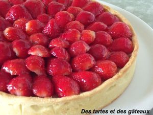 tarte fraise amandes chocolat 6 GF
