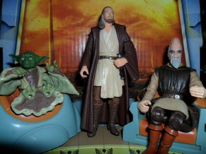 Jedi High Council Scene 1Qui-Gon Jinn, Ki-Adi Mundi & Yoda