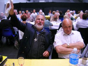 et celle de son invité d'honneur le Père Stan Rougier