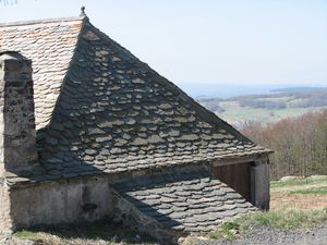 Mt Gerbier de Jonc - La ferme - la toiture1