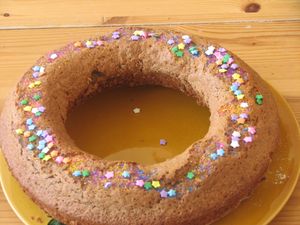 2012.07.12 Les garçons ont fait mon gâteau d'anniversaire