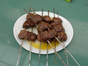 Magrets cuits au barbecue