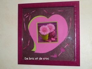 Gerberas aux coeurs