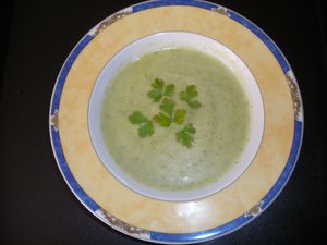 veloute courgettes