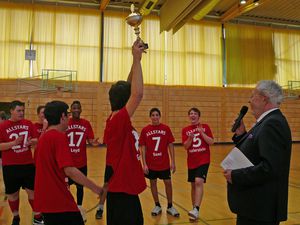 Indoorkick Siegerehrung U18