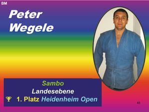 Bronze 09 Wegele Peter