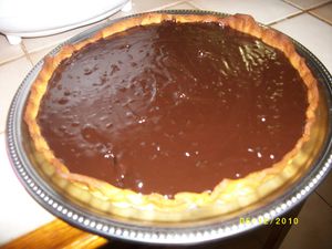 TARTE AU CHOCOLAT