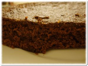 Gâteau chocolat ss oeuf