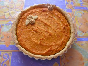 tarte au potiron