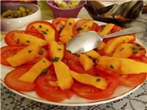 tomate et mangue