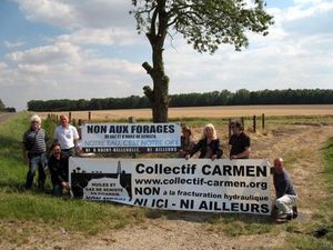 Carmen contre le gaz de shiste