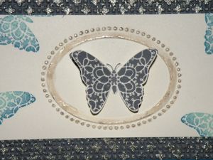 Carte papillon bleue 2