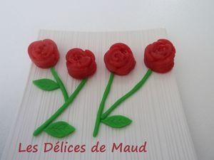 rose moelleuses au chocolat blanc