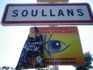 Sac à cadeaux panneau Martine